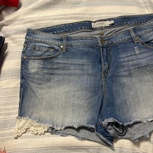 Jean shorts